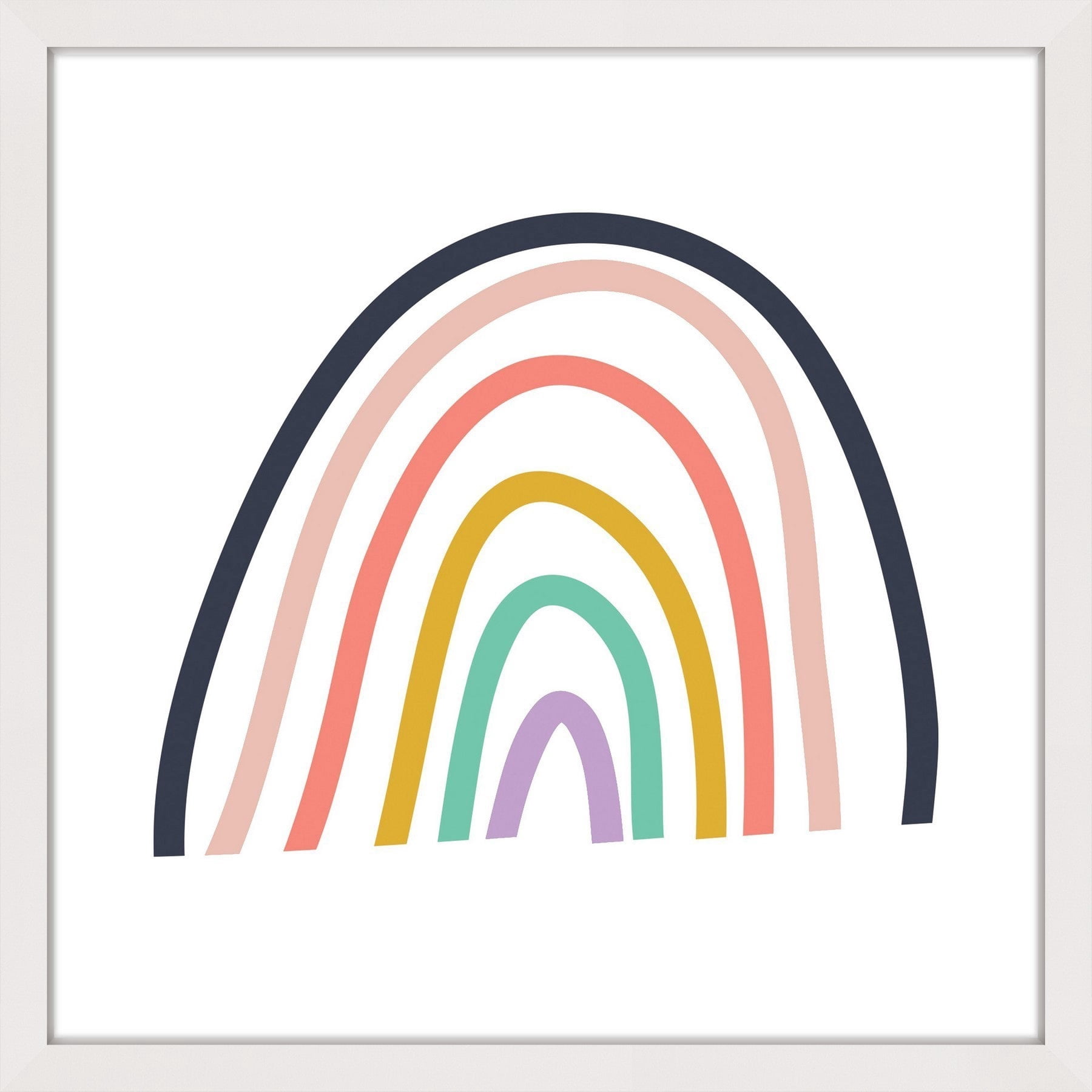 "Rainbow" Framed Painting Print