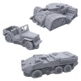 thumbnail image 1 of EnderToys Broken Vehicles Bundle Terrain Scenery for Tabletop 28mm Miniatures Wargame 3D Printed and Paintable, 1 of 4