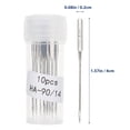 thumbnail image 2 of STRANDCHIC 60Pcs Portable Sewing Machine Needles Sturdy Stainless Steel Needles for Craft Projects, 2 of 8