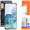thumbnail image 2 of OLED for Samsung Galaxy S20 Plus Screen Replacement S20 Plus 5G LCD Display G985F G985F/DS G986F G986F/DS G986U G986B G986W Screen Touch Digitizer Black with Frame(with Fingerprint Function), 2 of 7