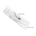thumbnail image 2 of IDEANATEGRATE 50Ud Clips Pequeños Transparentes Para Colgar Fotos Y En Hogar, 2 of 7