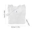 thumbnail image 2 of JWZZYD Corduroy Tote Bag for Women, Large Capacity Canvas Shoulder Cord Purse and Handbags with Inner Pocket, Solid White Corduroy Bag for Work Travel Daily Essentials, 2 of 6