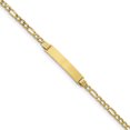 thumbnail image 1 of Bracelet Semi-Solide 10k Figaro Link ID 8 Pouces "Bracelets, 1 of 1