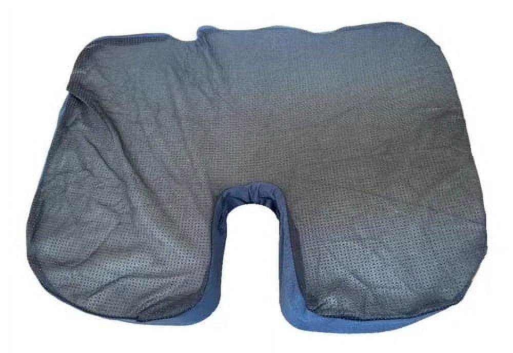  ComfiLife Premium Comfort Seat Cushion - Non-Slip Orthopedic  100% Memory Foam Coccyx Cushion for Tailbone Pain - Cushion for Office Chair  Car Seat - Back Pain & Sciatica Relief (Navy) : Office Products