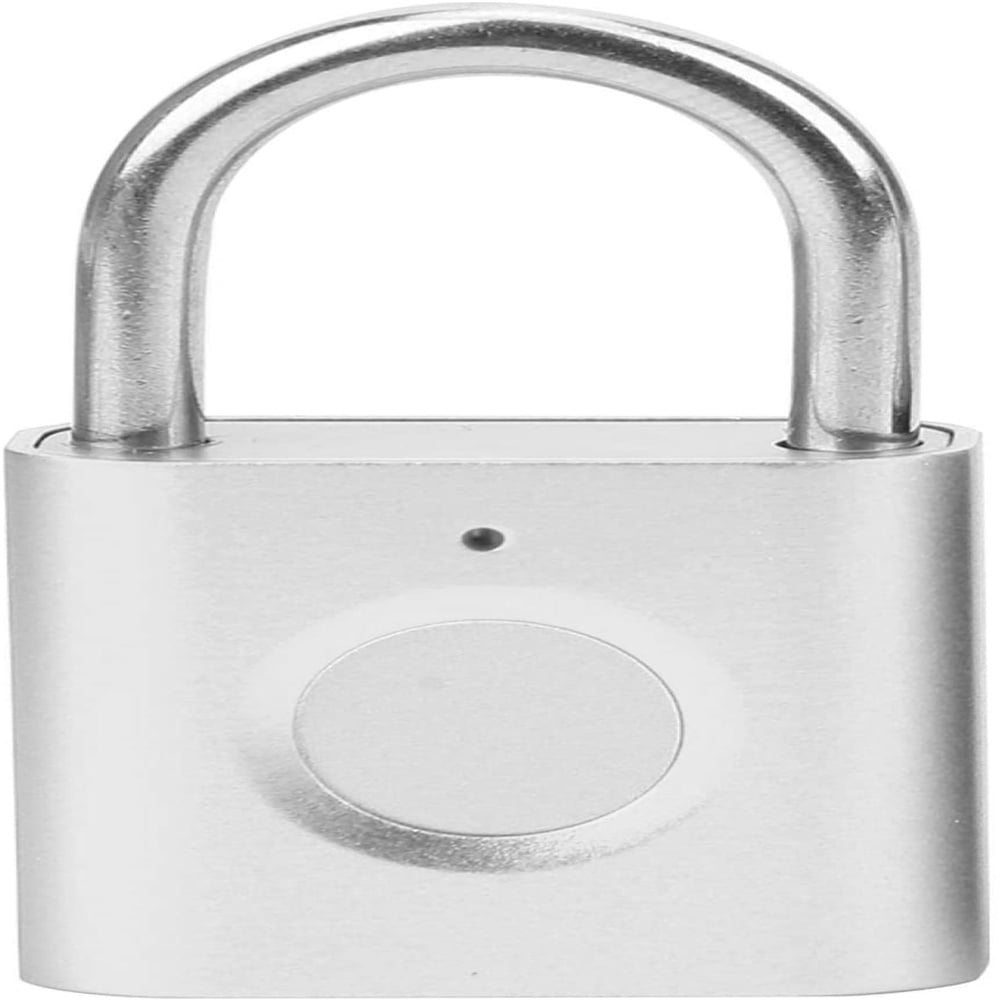 Details about   Mini Security Padlock 360º Fingerprint Backpack Cabinet Door Lock USB Charging 