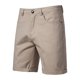 thumbnail image 4 of Ceisia Gift Men's All-Season Casual Shorts - Solid Color Elastic Waist Straight Tube Slim Linen Breathable Work Pants, 4 of 5