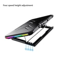 thumbnail image 6 of axGear Laptop Cooling Pad for 11 - 17 Notebook Laptop Cooler RGB LED Light Quiet Fan, 6 of 6