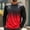 Red, variant on Men's Long Sleeve Swim Shirts Rashguard UPF 50 UV Sun Protection Shirt Athletic Workout Running Hiking T-Shirt Swimwear Green