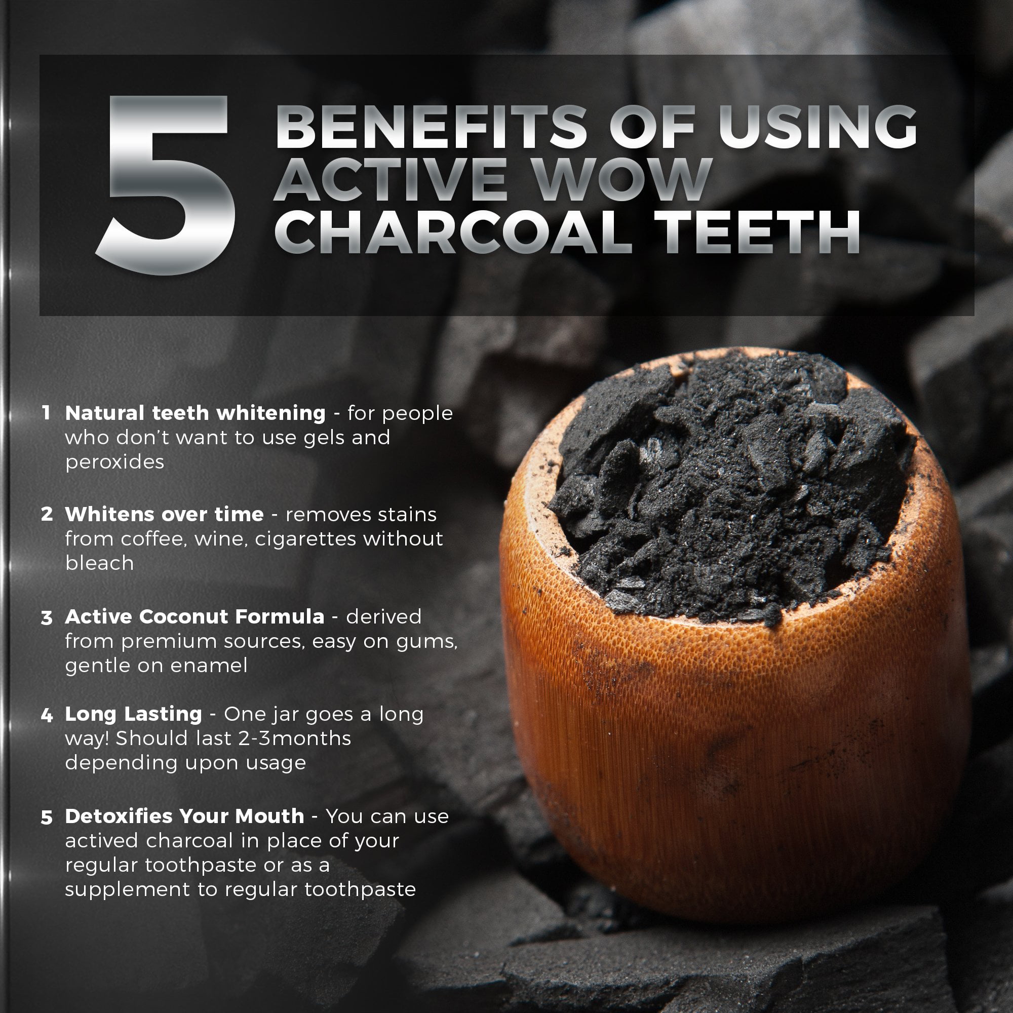 Activated Charcoal for Tooth Whitening?  PreserveYourTeeth  DentistryPreserve Your Teeth