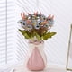thumbnail image 4 of Ramo simulado Flores artificiales, Boda Casa Hotel, Decoración de plantas artificiales Arreglos florales, Decoración de accesorios fotográficos Ornamentos Decoración, Marino, 4 of 6