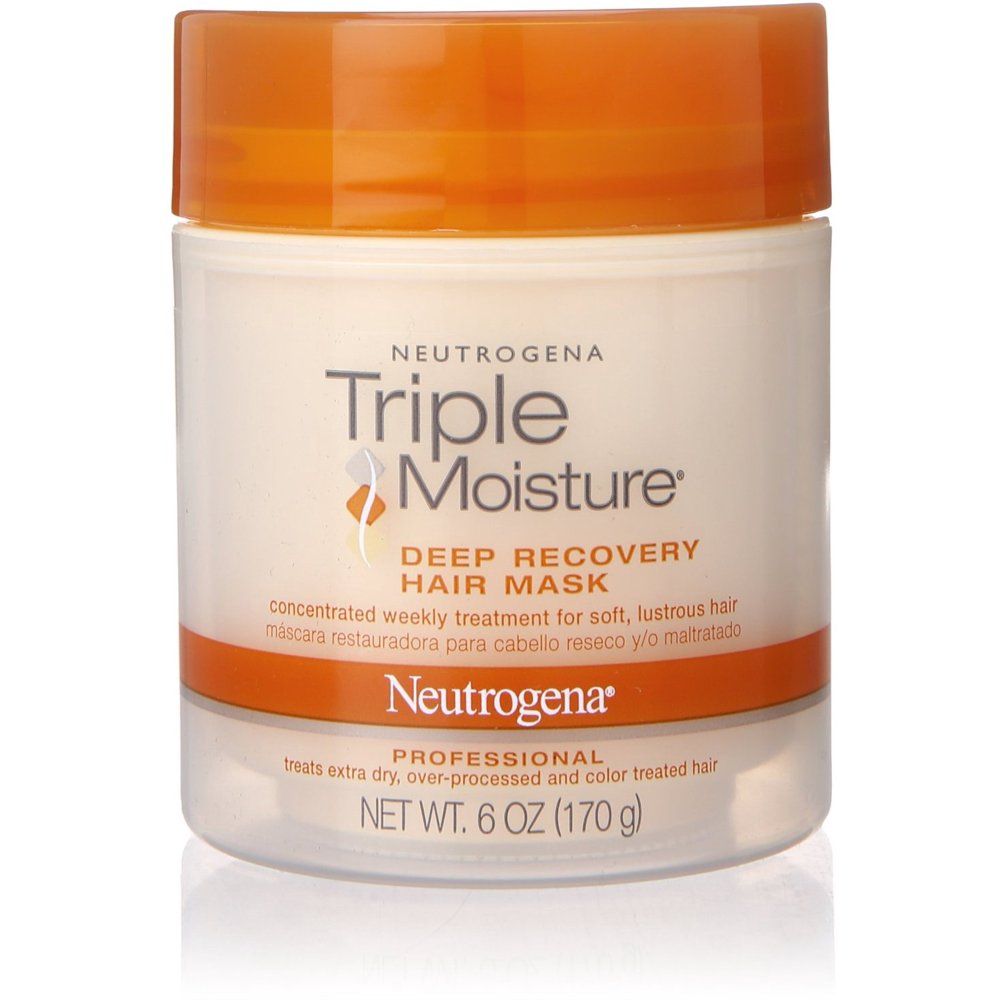 Neutrogena Triple Moisture Deep Recovery Hair Mask 6 oz (Pack of 3