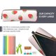 thumbnail image 5 of Easygdp Strawberry para Estuche de Lápices de Cuero, Estuche de Papelería de Cuero, Estuche de Gran Capacidad con Cremallera, 5 of 7