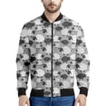 thumbnail image 3 of Chaqueta con cremallera y estampado 3D de ovejas y animales de dibujos animados para hombre, sudadera de gran tamaño, chaquetas de calle geniales para primavera y otoño, abrigos de manga larga, 3 of 4