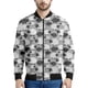 thumbnail image 3 of Chaqueta con cremallera y estampado 3D de ovejas y animales de dibujos animados para hombre, sudadera de gran tamaño, chaquetas de calle geniales para primavera y otoño, abrigos de manga larga, 3 of 4
