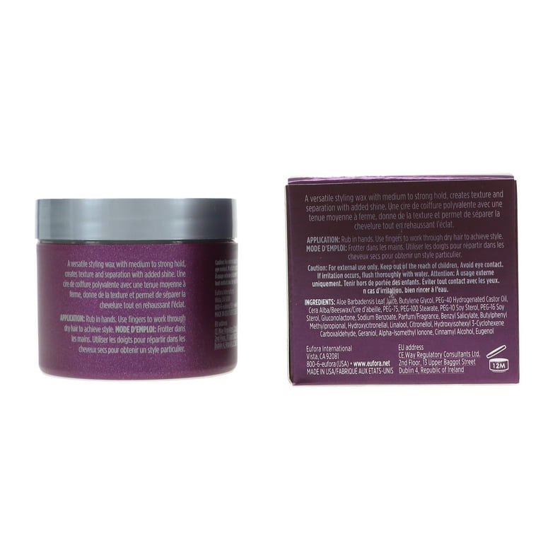 Eufora Fixation Versatile Hair Styling Wax, Medium to Strong