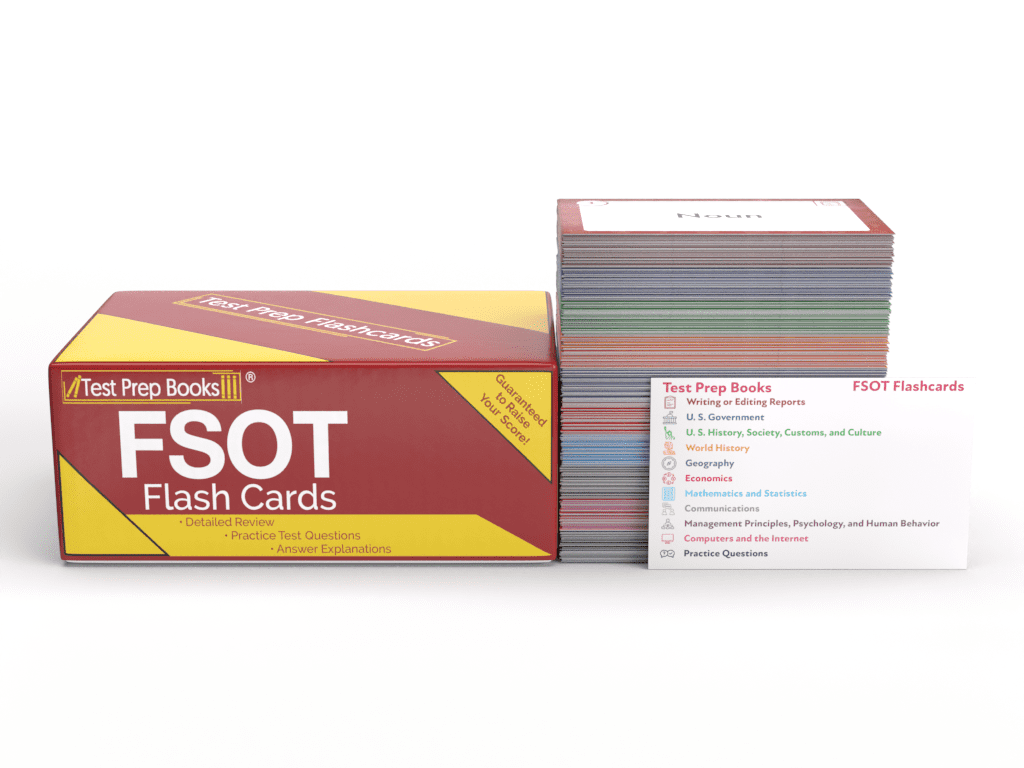 FSOT Study Cards 20232024 FSOT Exam Prep and Practice Test Questions