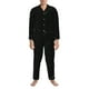 thumbnail image 3 of Fotbe Black Marble Pijama de Hombre con Estampado de Manga Larga, Conjunto de 2 Piezas, Ropa de Dormir Suave y Cómoda con Bolsillos-Large, 3 of 7