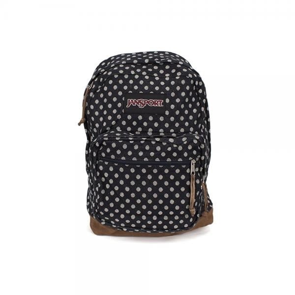 JanSport Unisex Right Pack Expressions Navy Twiggy Dot Jacquard Backpack