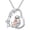 Otter, variant on Animal Mother Daughter Necklace 925 Sterling Silver Mama Bear Giraffe Elephants Otters Penguins Heart Necklaces Jewelry for Mom Daughter