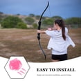 thumbnail image 3 of CATIEBYE 60Pcs Lightweight Pink Plastic Arrow Vanes for Archery Use with Durable Reusable Fletchings, 3 of 8