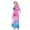 Pink Blue, variant on BFHHYA Girls Short Sleeve Maxi Dress Teens Fashion Print Loose Flowy Dress Summer Beach Boho Tshirt with Pockets Size 4-14 Y