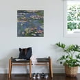 thumbnail image 3 of Art.com Water Lilies (NymphÃ©as), c.1916 Stretched Canvas Print Wall Art by Claude Monet, 30" x 30", 3 of 4