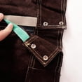 thumbnail image 4 of Pantalon de Soudage en Cuir de Vache Résistant à la Chaleur Pantalon de Soudage Anti-Brûlure-TTG Pantalon Brun TTG, 4 of 8