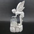 thumbnail image 2 of Fairy Angel Statue With Solar Powered Led Light Waterproof Outdoor Garden Decor, 2 of 5