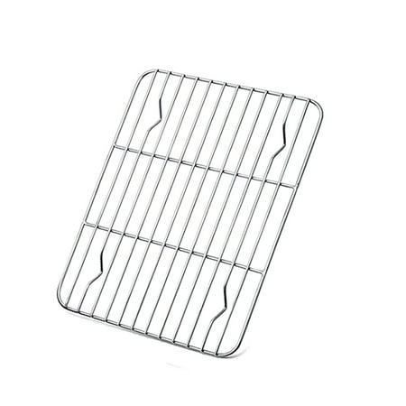 

Happon Cooling Racks for Cooking and Baking Stainless Steel Wire Rack 11Inch Heavy Duty Baking Rack Fits Baking Sheet Rust-Resistant Rack for Roasting Grilling Drying Dishwasher Safe