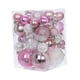 thumbnail image 3 of 36 adornos colgantes para árbol de Navidad, bolas de Navidad, colgantes Blanco rosa, 3 of 9