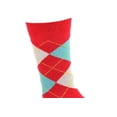 thumbnail image 6 of Sierra Socks Women's Cotton Socks Argyle Kneehigh Casual Crew Soft Socks Red, 6 of 9