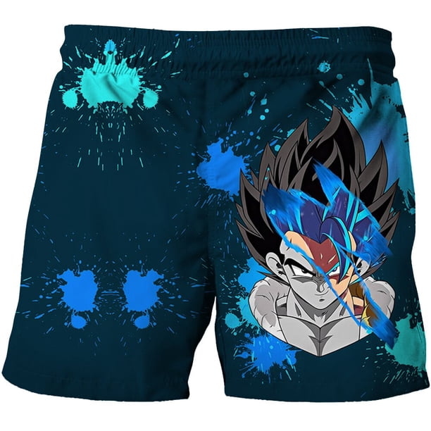 Conjunto de Dragon Ball, ropa de Cosplay, pantalones, ropa de Halloween para niños, pantalones de natación de playa de verano para niños, transpirable de secado rápido 140 zhangyuxiang CONDUJO