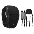 thumbnail image 2 of Ymiko Tail Bag ,Motorcycle Tail  Bag Multifunction Waterproof Classic Look Helmet Luggage Backpack Compatible With Dirt Bike, 2 of 8