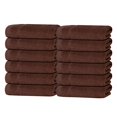 thumbnail image 1 of Tens Towels Set de 12 Paños de Lavado, 12 × 12 pulgadas, Marrón, 1 of 9