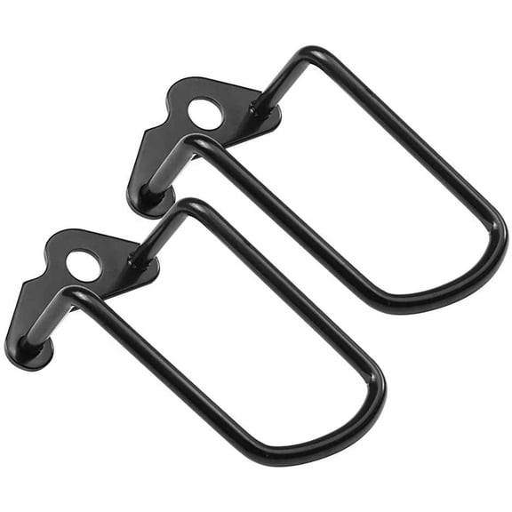 BUZIFU BUZIFU 2 pcs Bicycle Rear Derailleur Guard,3.2" Steel Iron Bike Rack Protector Adjustable Cycling Rear Derailleur Chain Protective Guard for Outdoor Mountain Road Cycling Bike