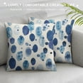 thumbnail image 3 of RUIYC  Take Me to The Beach Summer Throw Pillow Covers, Blue Ocean Starfish Summer Cushion Case for Sofa Couch, 3 of 5