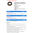 thumbnail image 2 of Front Pinion Seal - Compatible with 2007 - 2019 Chevy Silverado 3500 HD 4WD 2008 2009 2010 2011 2012 2013 2014 2015 2016 2017 2018, 2 of 2