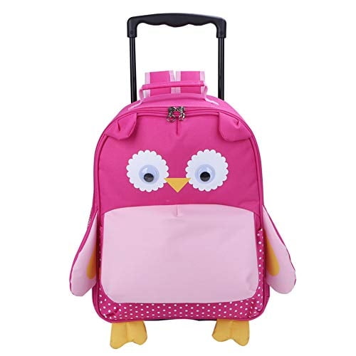 Maleta o Mochila de Ruedas Yodo Zoo 3-vías con forma de Búho Tamaño Mediano