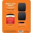 thumbnail image 2 of KT Tape 2 Pack Pro Jet Black Elastic Sports Tape, 2 of 4