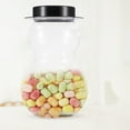 thumbnail image 1 of Mobutofu 1Pack Holiday Cookie Jar Plastic Snowman Shape for Households Restaurant Use, 1 of 7