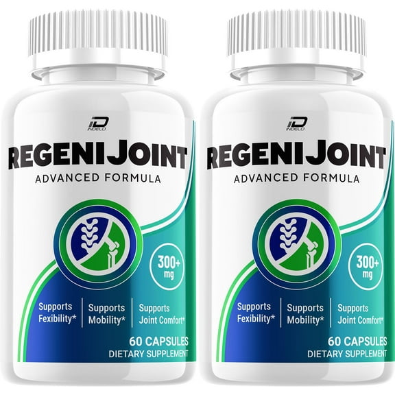 RegeniJoint Capsule - Regeni Joint Advanced Formula for Joint Support Supplement, 2 Pack, 120 Capsules