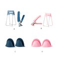 thumbnail image 2 of Yuarrent 2 unids/set Clip de cuenco Anti-escaldado reemplazo antideslizante resistente al calor soporte ergonómico bandeja guante accesorios de Type2 NO2, 2 of 6