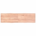 thumbnail image 1 of vidaXL Table Top Light Brown 180x50x(2-4)cm Treated Solid Wood Live Edge, 1 of 7