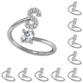 thumbnail image 1 of Guardurnaity Anillo abierto con letras mayúsculas de cobre, anillos chapados para interiores y exteriores, joyas ornamentales para viajes, regalos Type4 NO4, 1 of 6