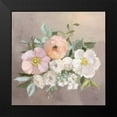 thumbnail image 2 of Purinton, Julia 12x12 Black Modern Framed Museum Art Print Titled - Pale Floral Spray II, 2 of 5