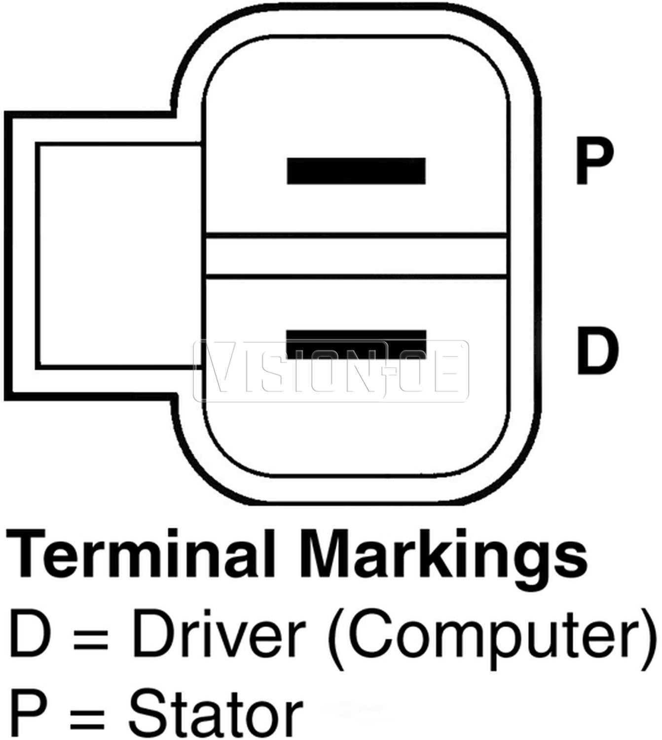Vision OE 13895 Alternator