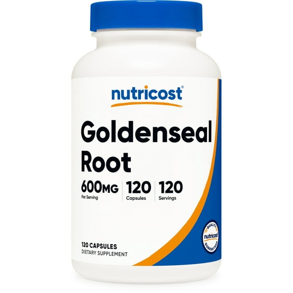 Nutricost Goldenseal Root Supplement 600mg, 120 Capsules