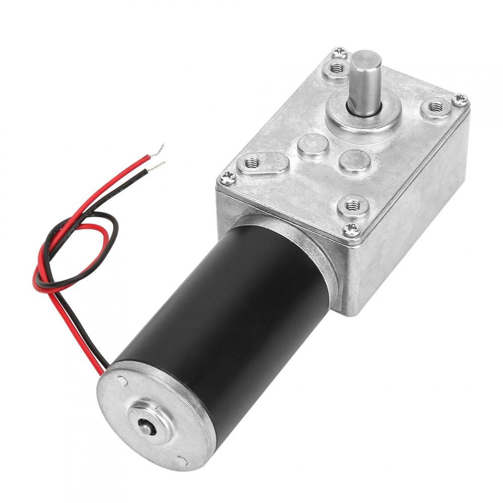 Small Low  8rpm Right Angle Speed Reducer 24v DC Geared Motor with 8mm Out Shaft 