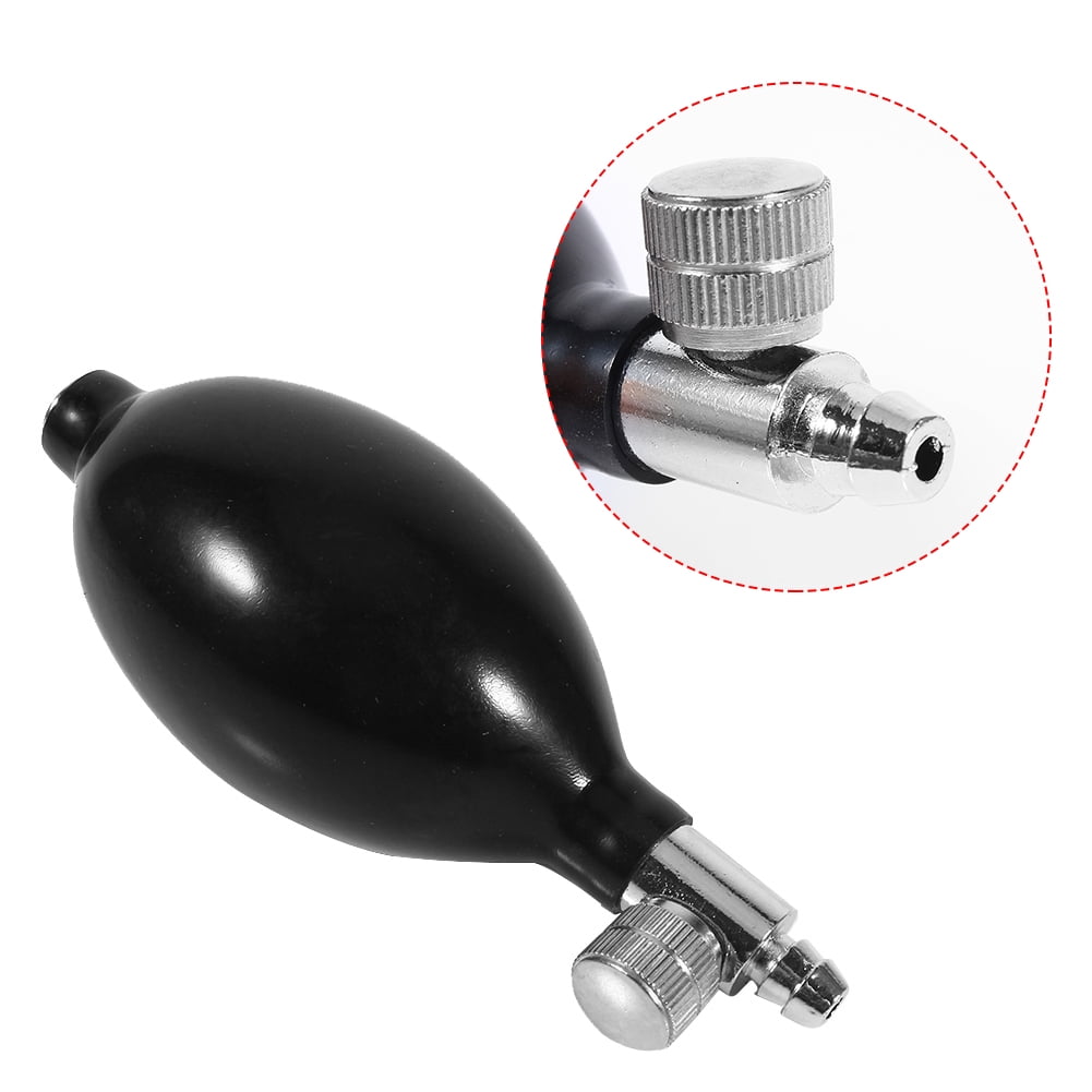 Replacement Black Manual Inflation Blood Pressure Latex Bulb With Air Release Valve    ,Inflation Blood Pressure Bulb,Sphygmomanometer Bulb