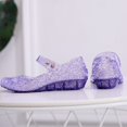 thumbnail image 6 of Princess Costumes Jelly Flats Shoes for Little Girls, Toddler or Kids, 6 of 6